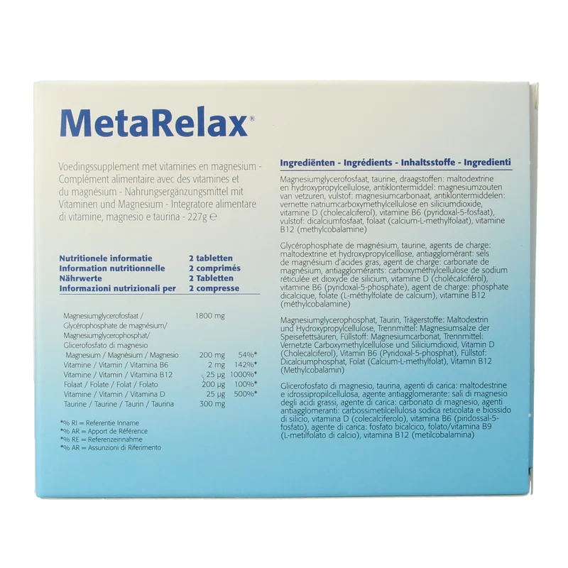 Metagenics Metarelax 180.00 Tabletten