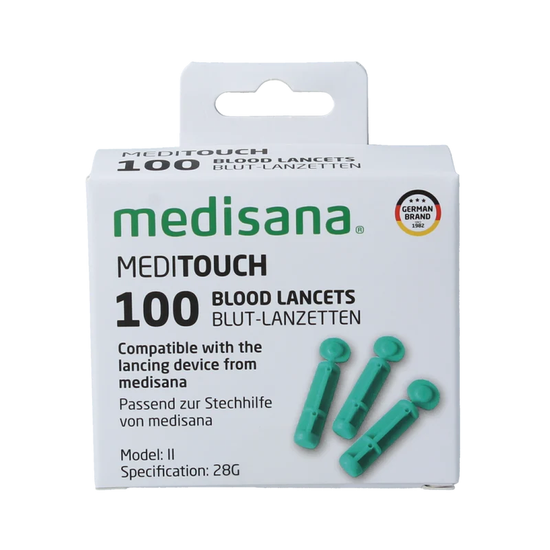 Medisana Meditouch lancetten 100.00 Stuks