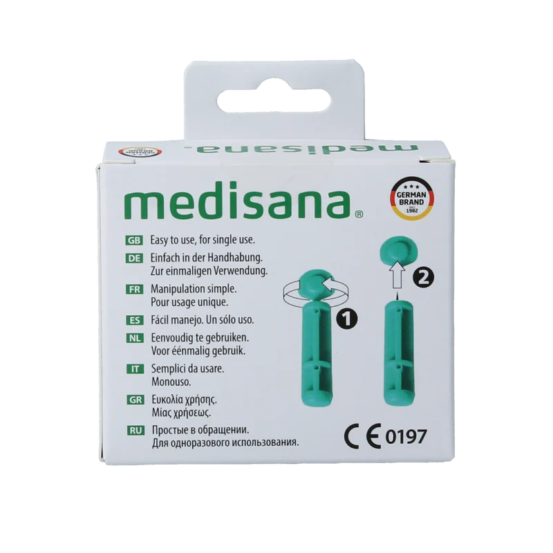 Medisana Meditouch lancetten 100.00 Stuks