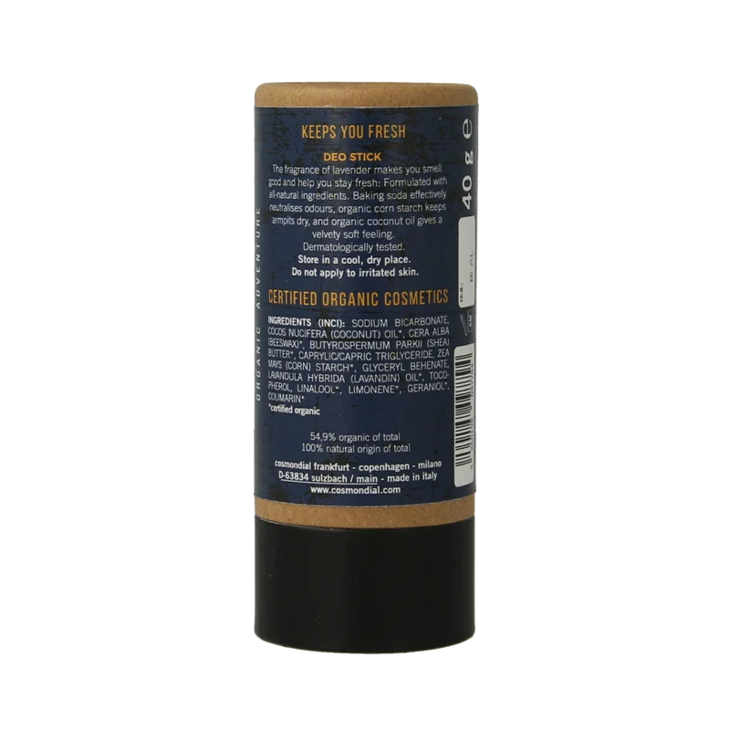 Benecos natural beauty Bio for men only deo stick 40.00 Gram