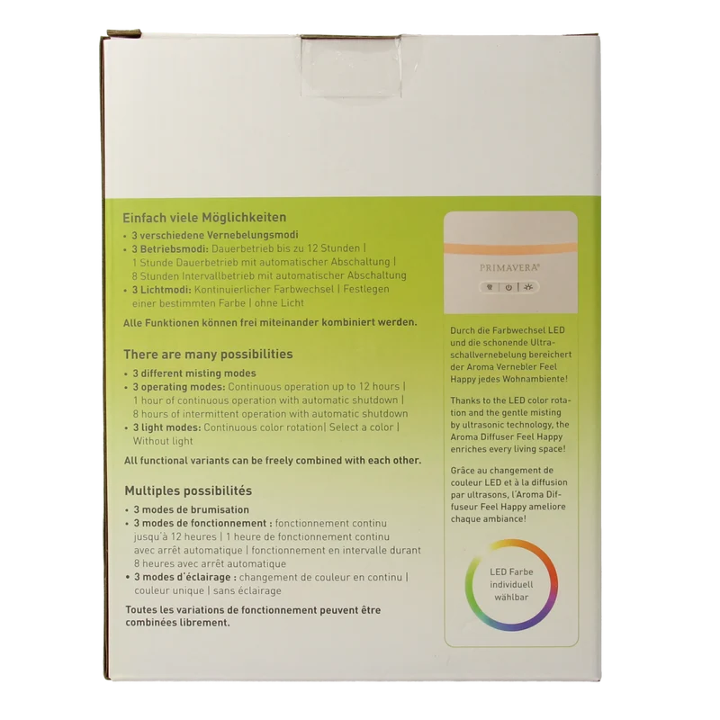 Primavera Aroma diffuser feel happy 1.00 Stuks