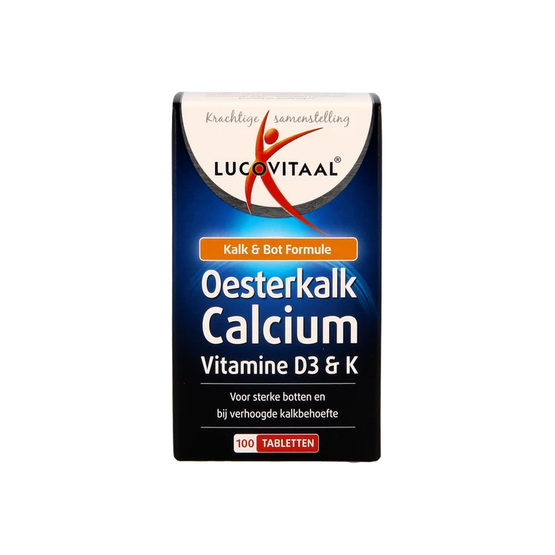 Lucovitaal Oesterkalk calcium tabletten 100.00 Tabletten