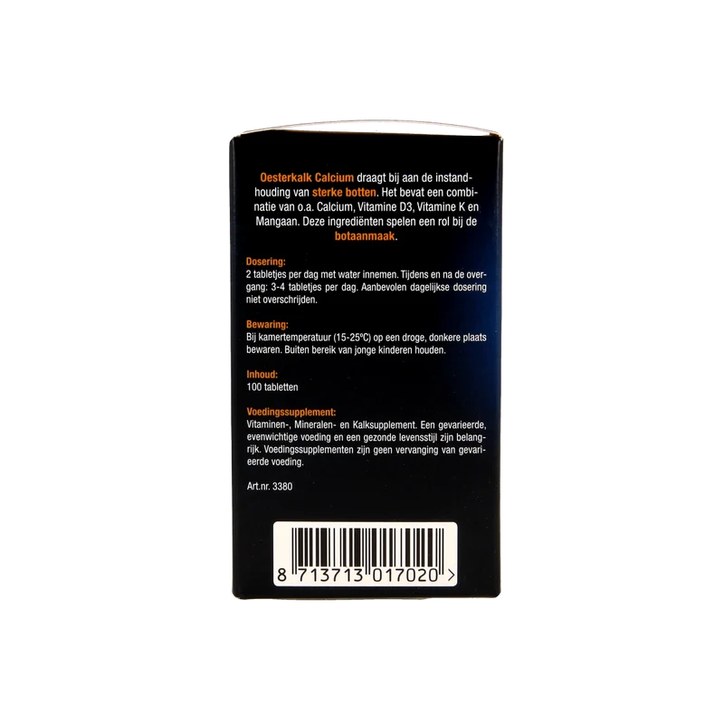 Lucovitaal Oesterkalk calcium tabletten 100.00 Tabletten