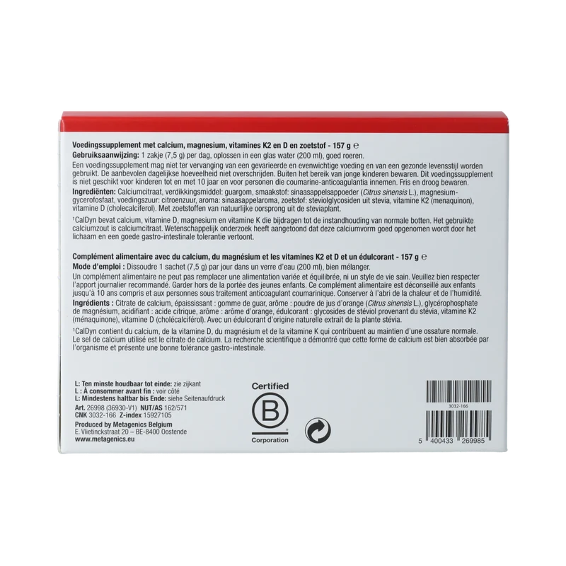 Metagenics Caldyn 21.00 Sachets