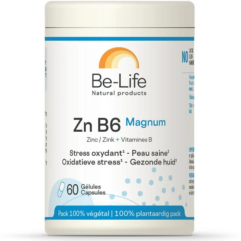 Be-Life Zn B6 magnum 60.00 Softgels