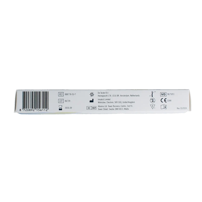 The Tester Ei allergie test 1.00 Stuks