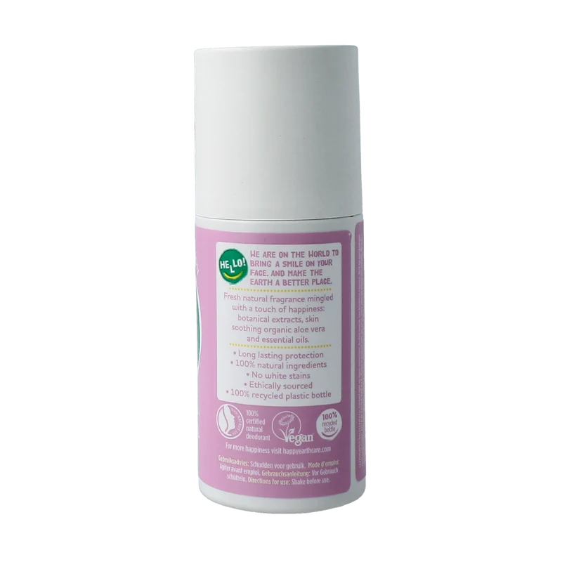 Happy Earth Pure deodorant roll-on lavender ylang 75.00 Milliliter