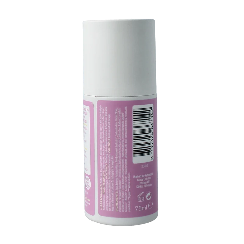 Happy Earth Pure deodorant roll-on lavender ylang 75.00 Milliliter