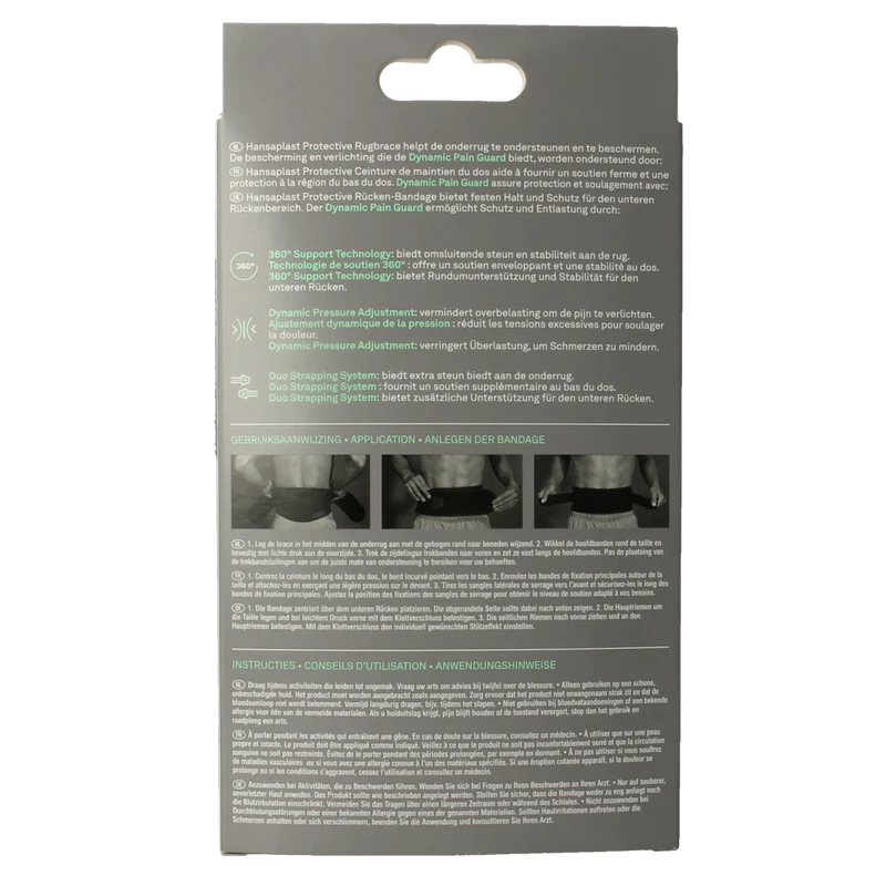 Hansaplast Rugbrace 1.00 Stuks