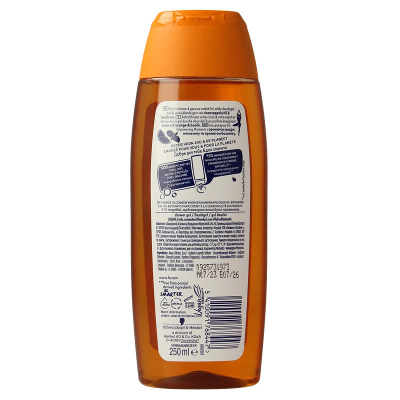 FA Showergel empowering moments 250.00 Milliliter