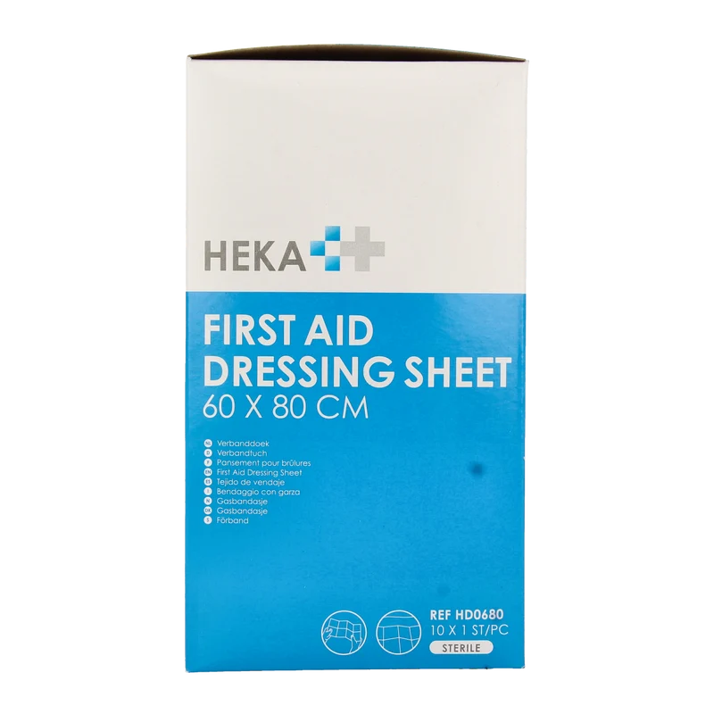 Heka Verbanddoek 60 x 80cm 10.00 Stuks