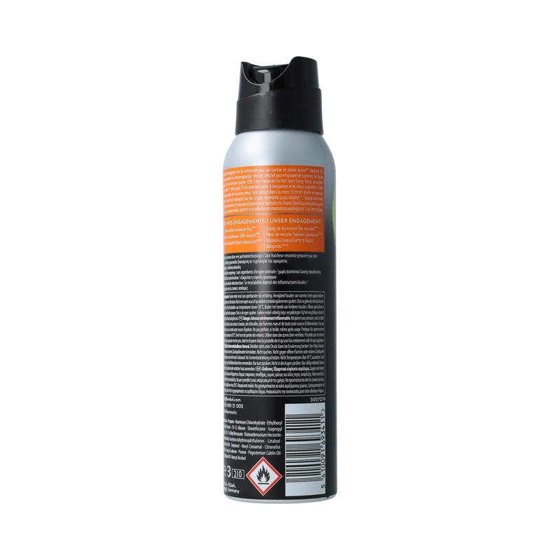 FA Deodorant spray men sport energy boost 150.00 Milliliter