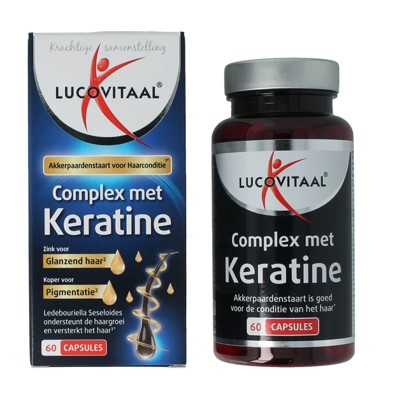 Lucovitaal Keratine complex 60.00 Capsules