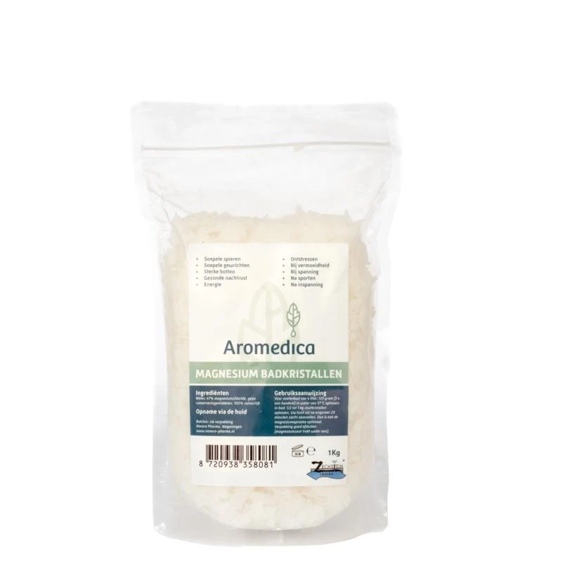 Aromedica Magnesium badkristallen 1.00 Kilogram