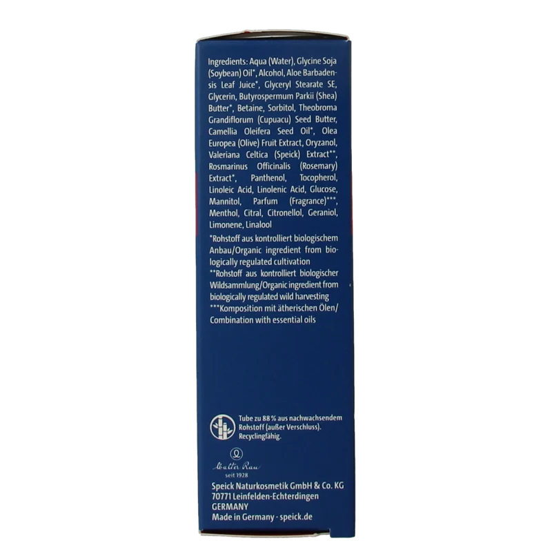 Speick Men intensive cream 50.00 Milliliter