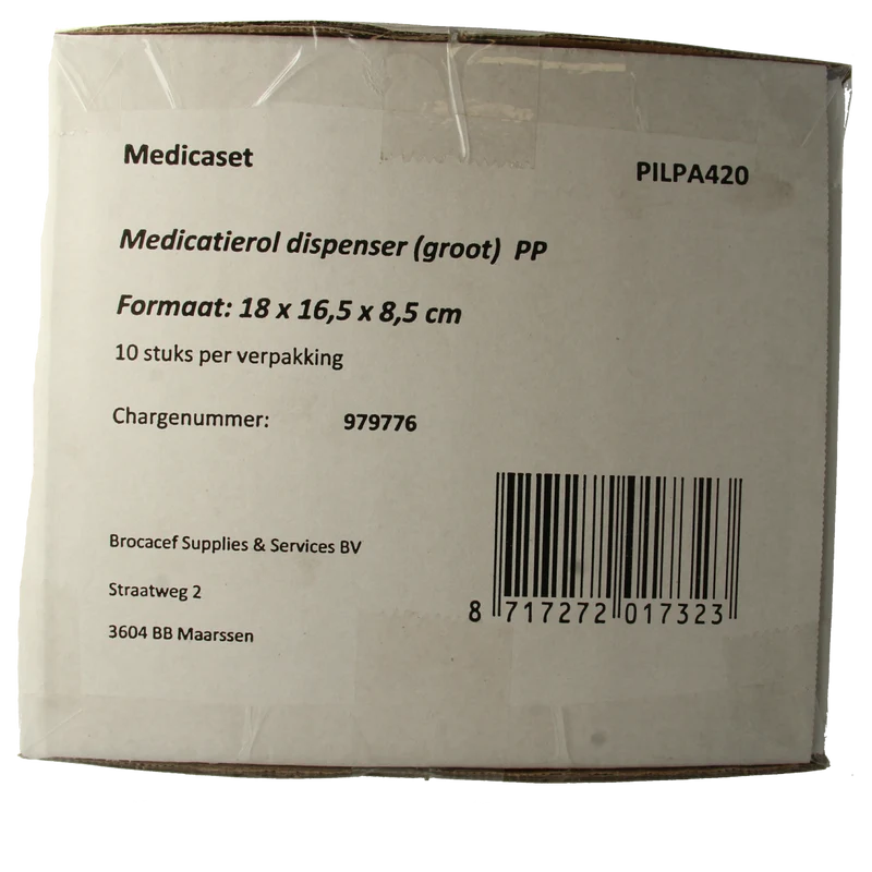 Medica Medicatieroldispenser groot PP 10.00 Stuks