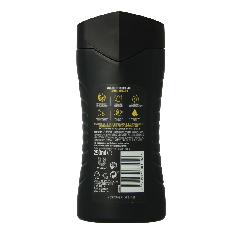 AXE Showergel Africa 250 Milliliter