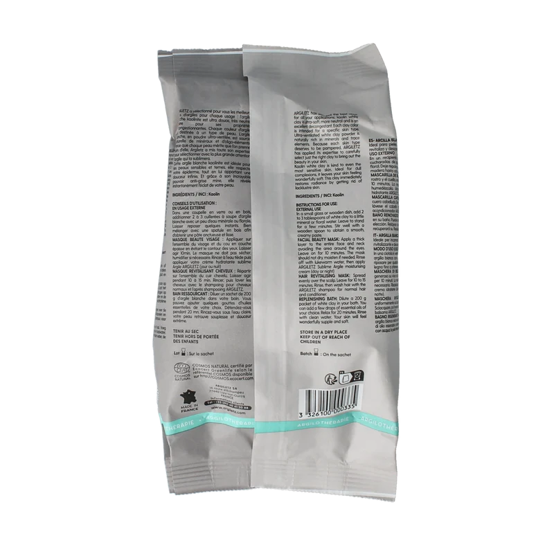 Argiletz Klei superfijn wit 200.00 Gram