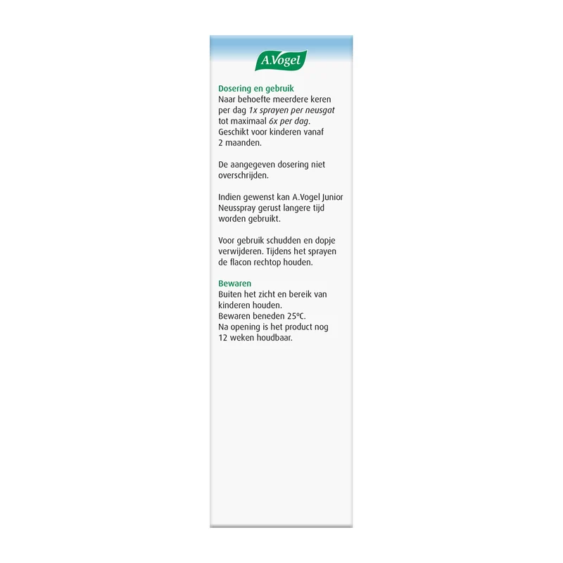 A Vogel Junior neusspray 15.00 Milliliter