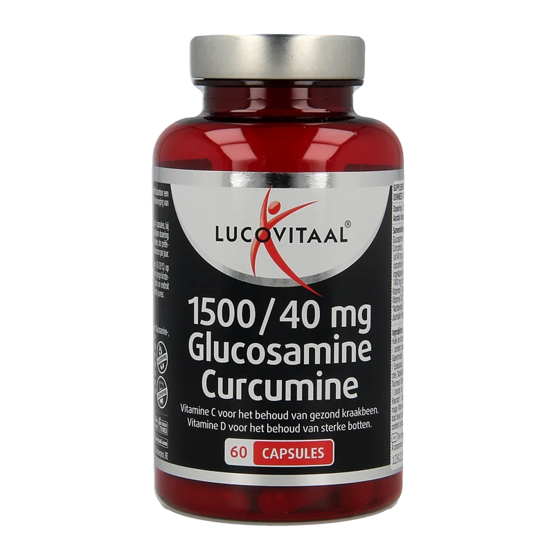 Lucovitaal Glucosamine & curcumine 1500/40mg 60.00 Capsules