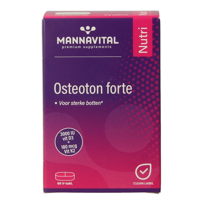 Mannavital Osteoton forte 60.00 Tabletten