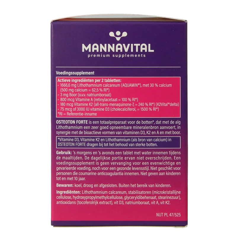 Mannavital Osteoton forte 60.00 Tabletten
