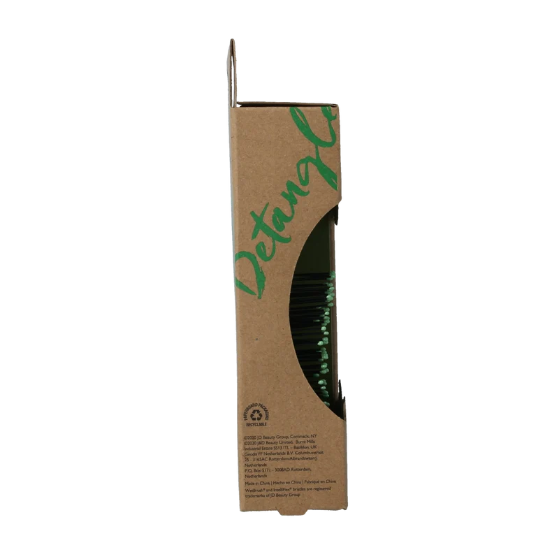 Wet Brush Go green detangler green mini 1.00 Stuks