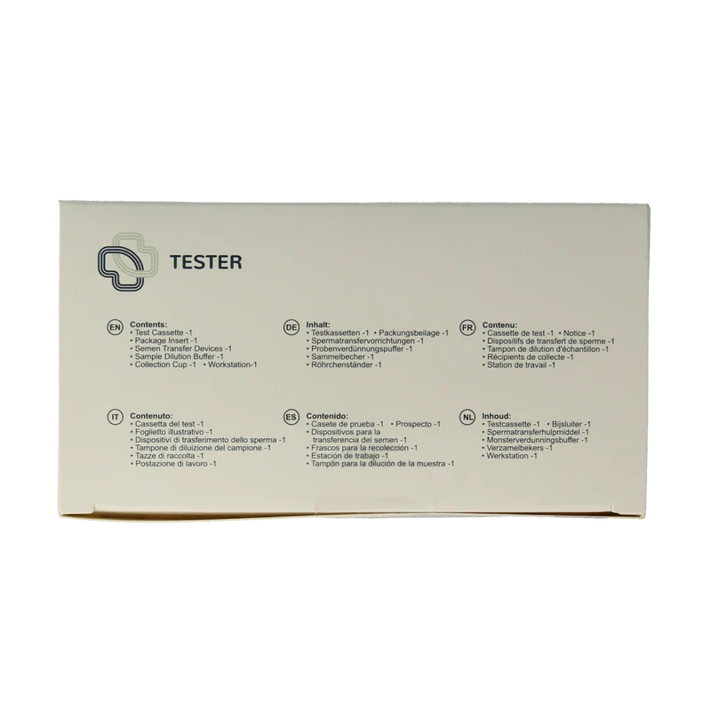 The Tester Vruchtbaarheidstest man 1.00 Stuks