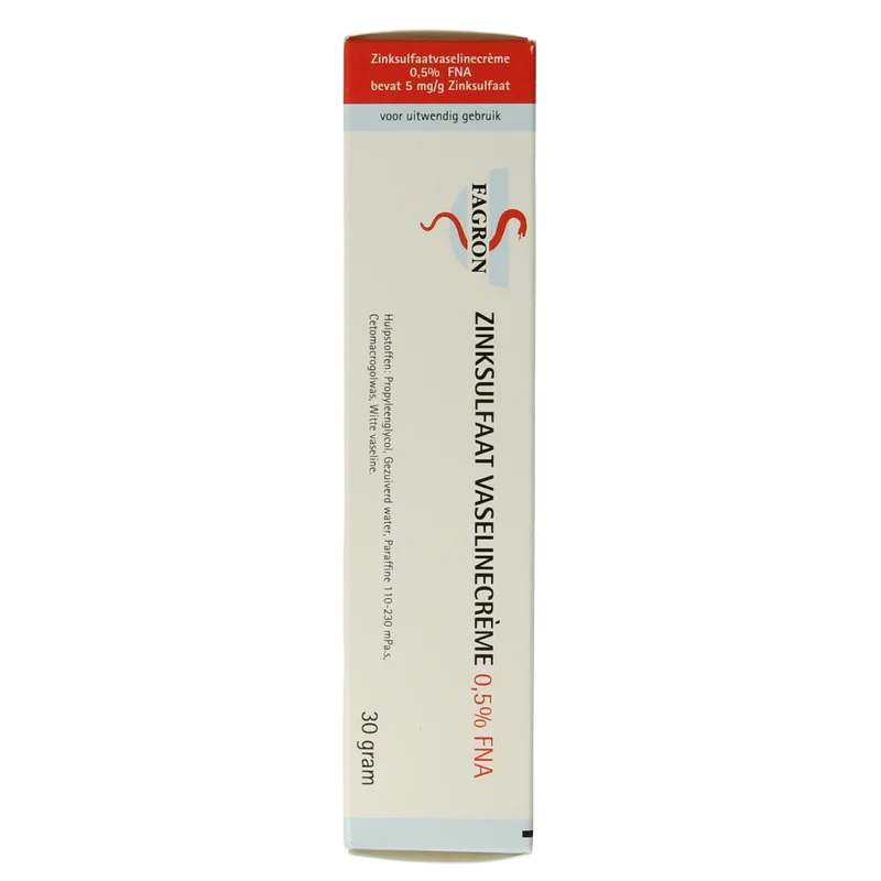 Fagron Zinksulfaat vaselinecreme 0.5% FNA 30.00 Gram
