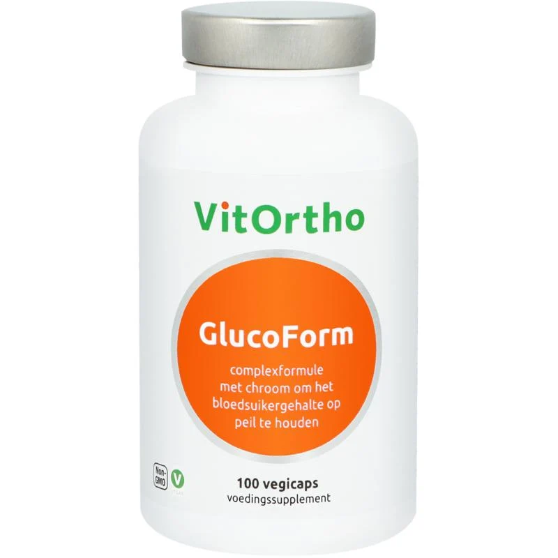 VitOrtho GlucoForm 100.00 Vegetarische capsules
