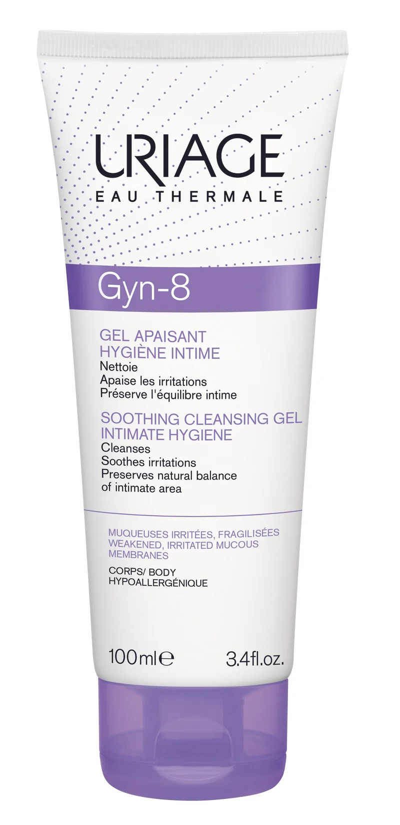 Uriage Gyn-8 gel moussant apaisant 100.00 Milliliter