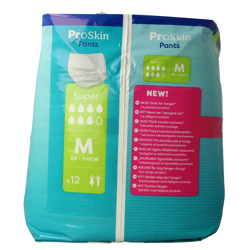 Tena Proskin pants super M 12.00 Stuks