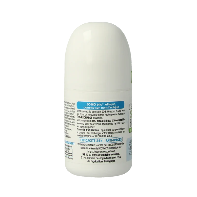 So Bio Etic Deoroller women aloe vera bio 50.00 Milliliter