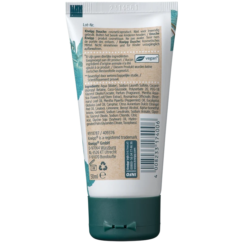 Kneipp Mini douchegel Goodbye Stress 50.00 Milliliter