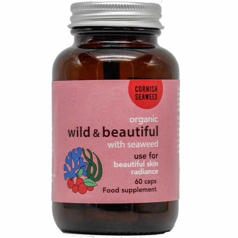 Cornish Seaweed Wild & Beautiful bio 60.00 Capsules