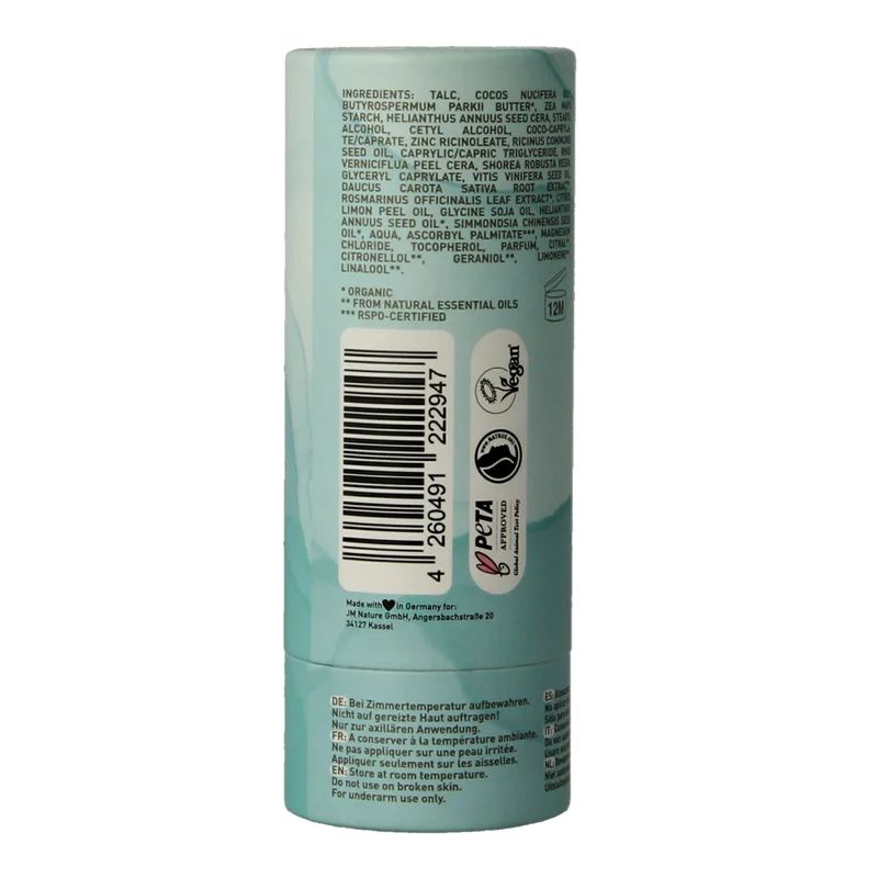 Ben & Anna Deodorant highland breeze sensitive papertube 40.00 Gram
