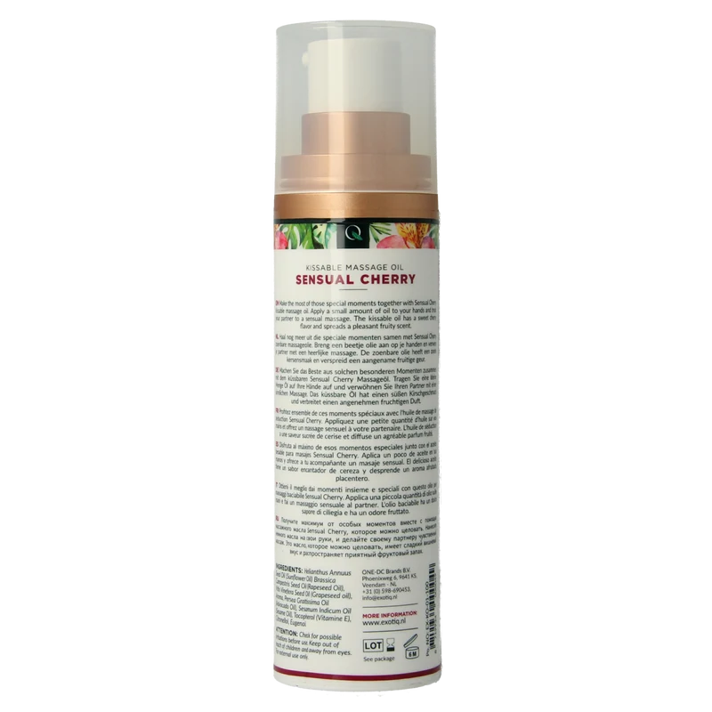 Exotiq Massageolie sensual cherry 100.00 Milliliter