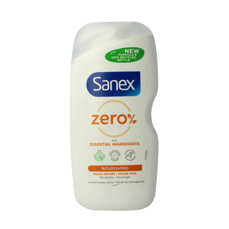 Sanex Shower zero% dry skin 400 Milliliter