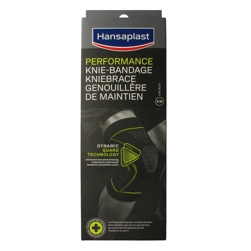 Hansaplast Kniebrace performance 1.00 Stuks