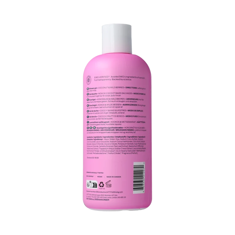 Attitude Super leaves bodywash verzachtend 473.00 Milliliter