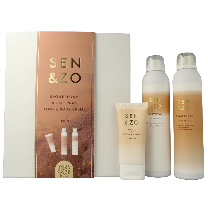 Sen&zo CDB elements showerfoam/bodyspray/hand&body 1 Set