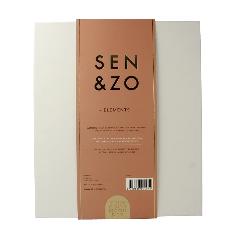 Sen&zo CDB elements showerfoam/bodyspray/hand&body 1 Set