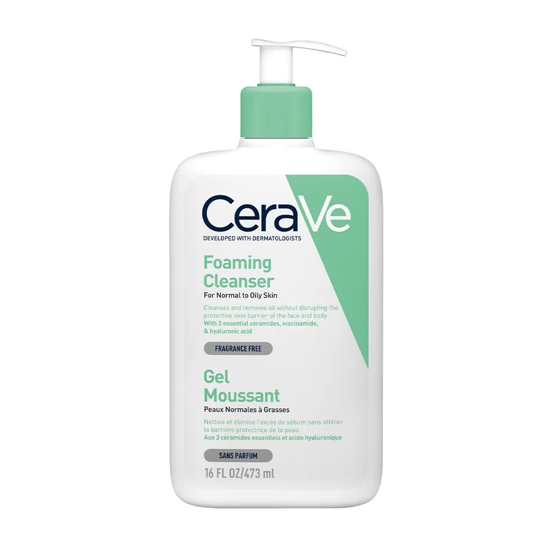 Cerave Schuimende reinigingsgel 473.00 Milliliter