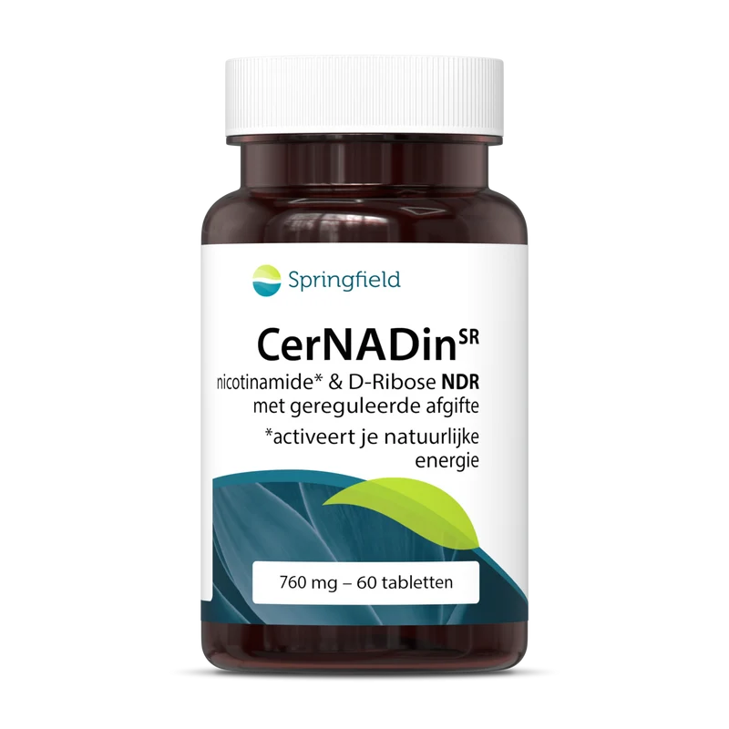 Springfield Cernadin SR nicotinamide & D-ribose 760mg 60.00 Tabletten