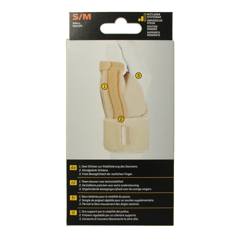 Futuro Deluxe duimspalk maat S/M 1 Stuks
