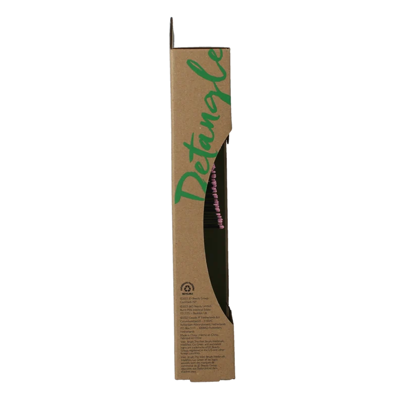 Wet Brush Go green detangler pink 1.00 Stuks