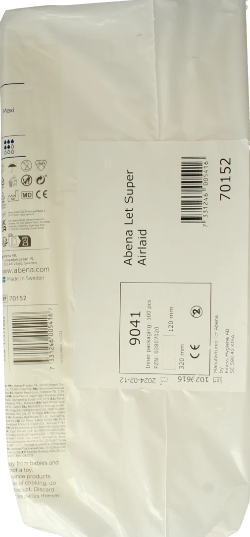 Abena Let super airlaid 100.00 Stuks