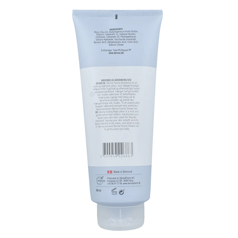 Derma Family bodylotion 350.00 Milliliter