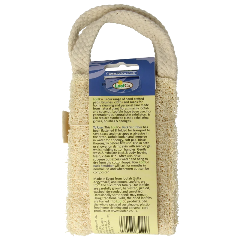 Loofco Rug scrubber loofah bio 1.00 Stuks