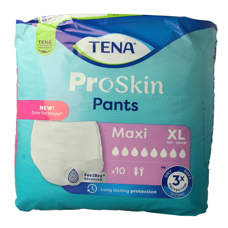 Tena Proskin pants maxi XL 10.00 Stuks